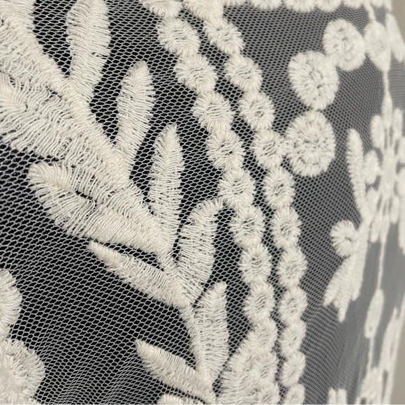 SHEIN Women’s Beach Lace open front Cover up cardigan kimono Small - Picture 4 of 8